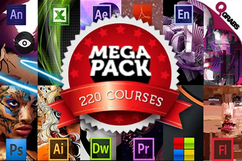 For QR499 Learn Graphic & Website Design, Accounting & Office Skills and MUCH MORE with the Ultimate 220 Online Course Mega Pack - Perfect for a SMART 2016 Year! (QR16270 Value)